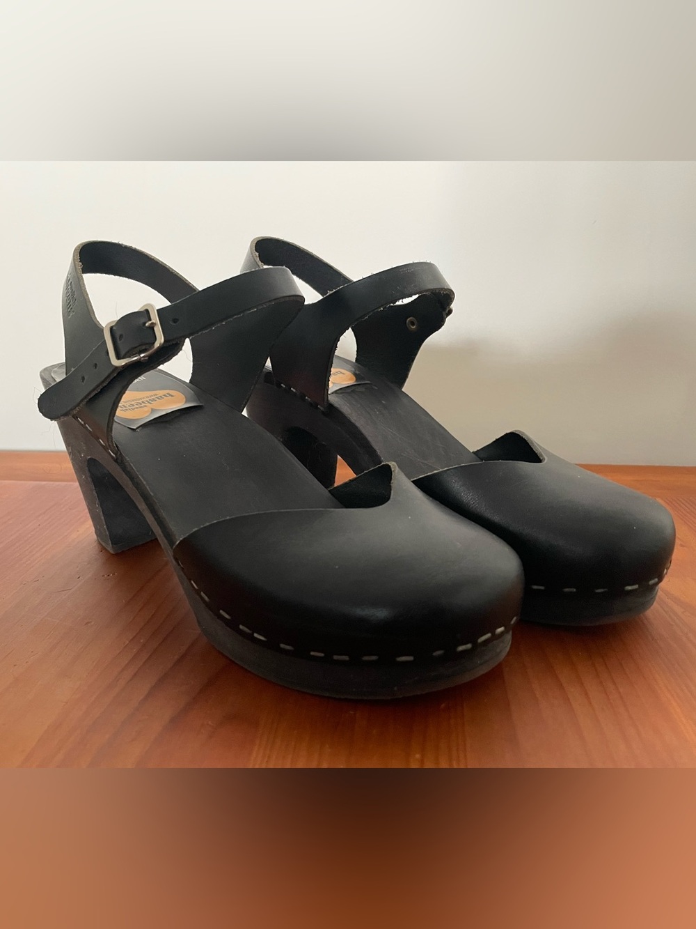 Swedish Hasbeen Mary Jane heels